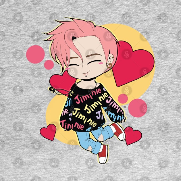 You Never Walk Alone Chibi Jimin by DaphInteresting